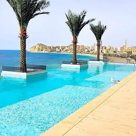 Apartamento De Lujo En Primera Linea De Playa Benidorm Exteriör bild