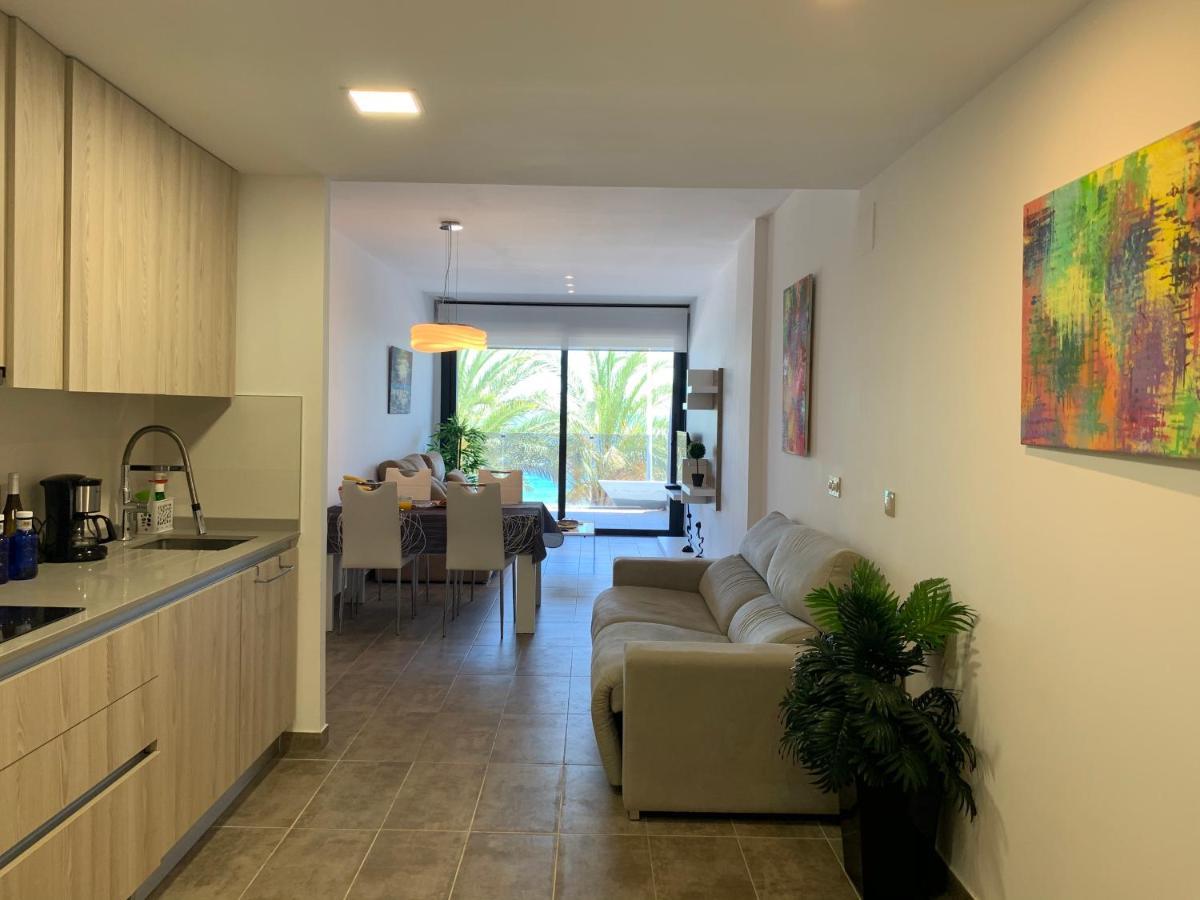 Apartamento De Lujo En Primera Linea De Playa Benidorm Exteriör bild