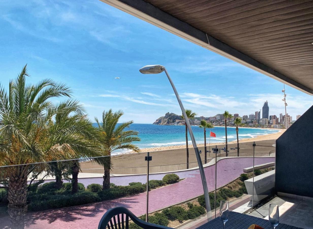 Apartamento De Lujo En Primera Linea De Playa Benidorm Exteriör bild