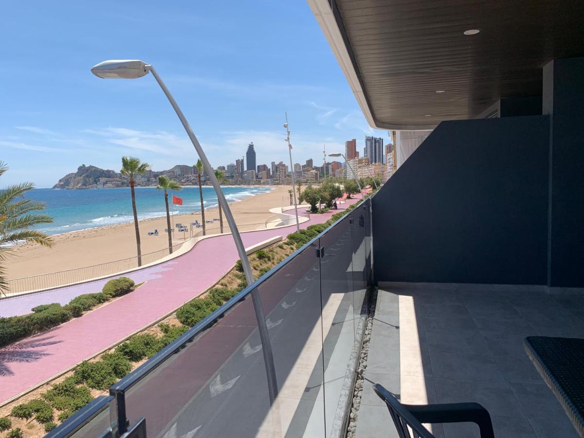 Apartamento De Lujo En Primera Linea De Playa Benidorm Exteriör bild